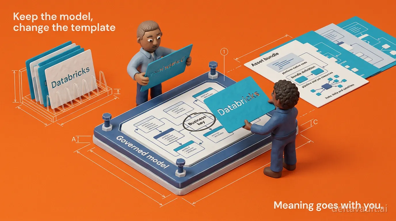 Keep the model stable, change the template