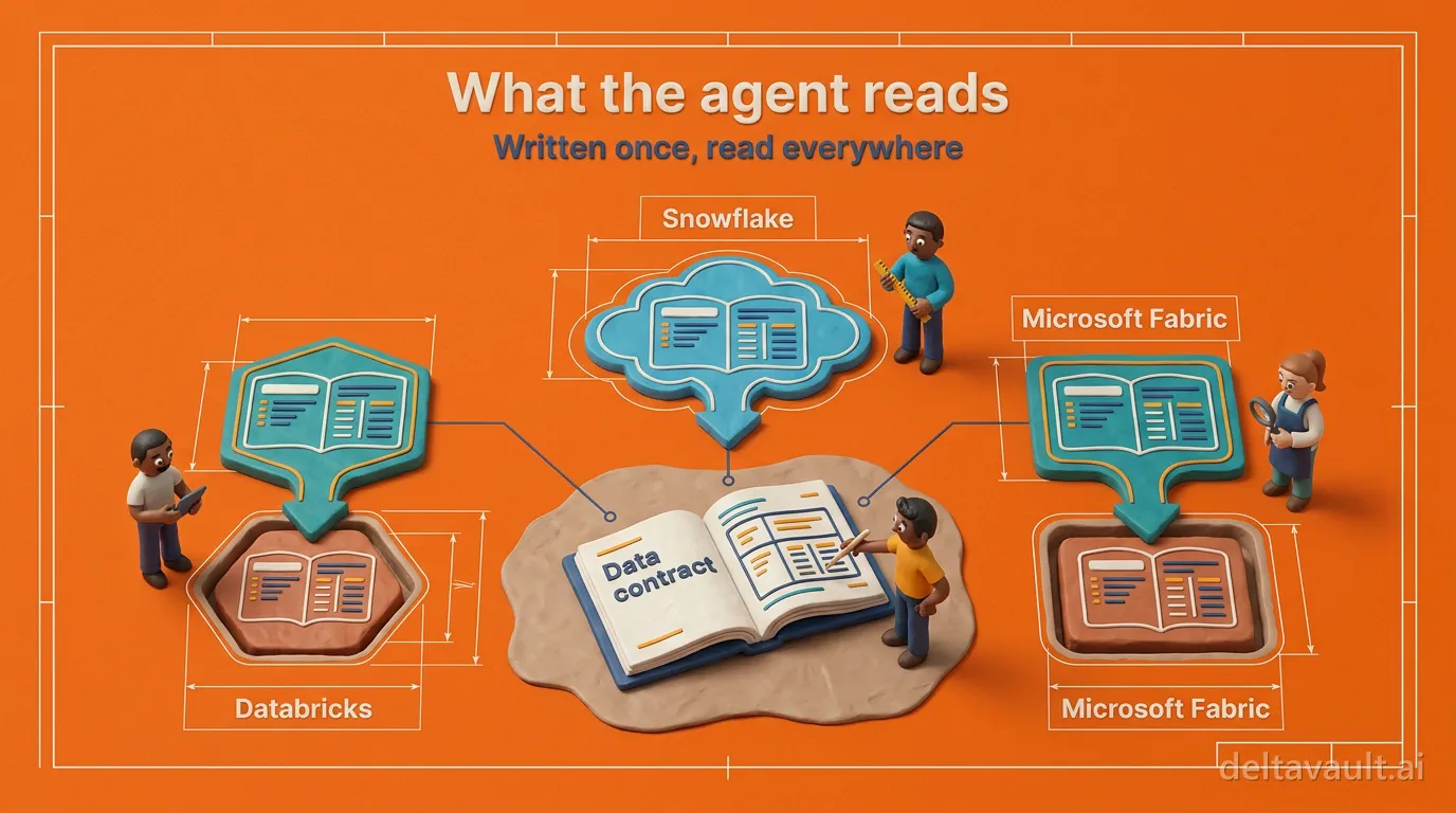 What the agent reads